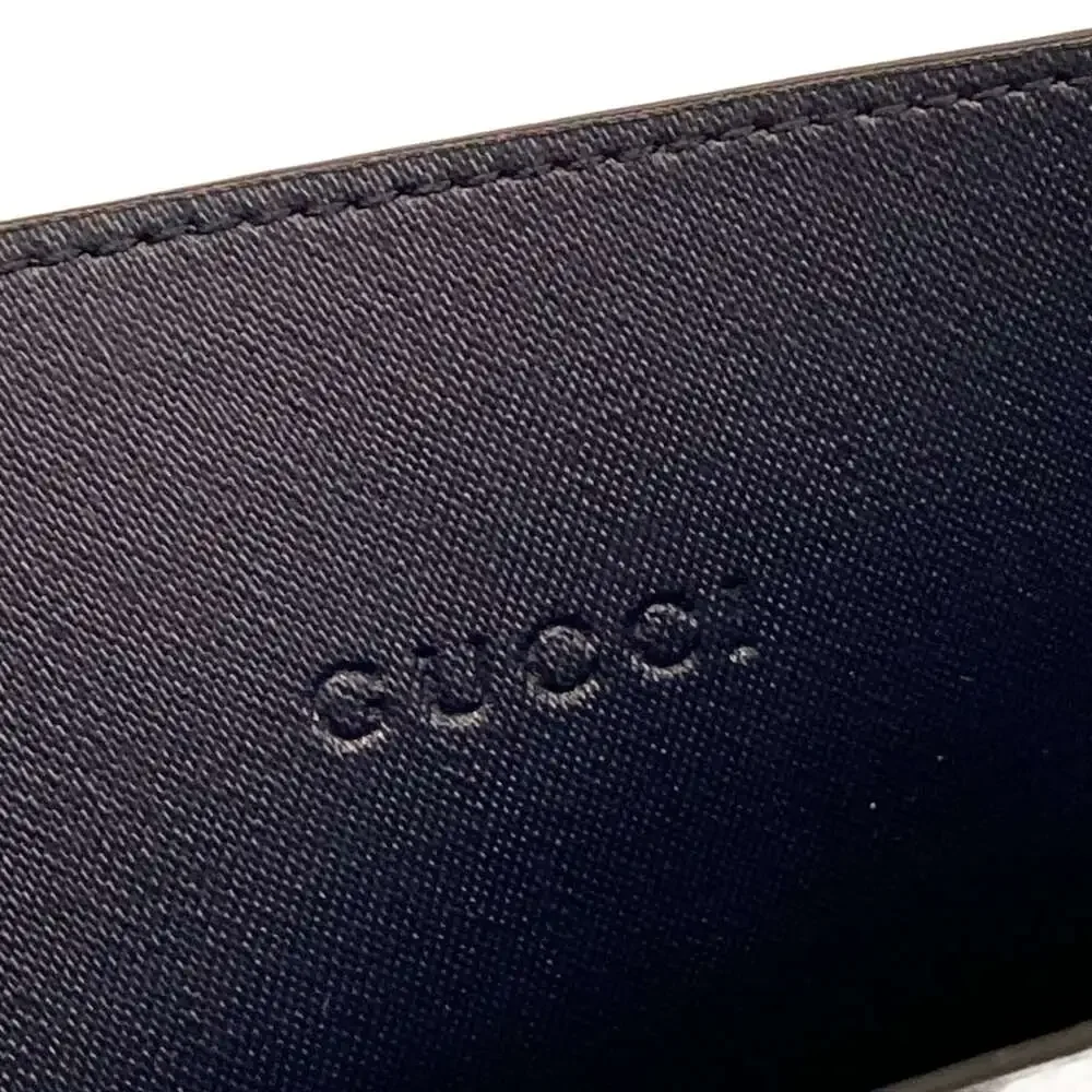 Gucci GG Blooms Tote Bag 546323 Blue Black Multi PVC Leather - Picture 8 of 14